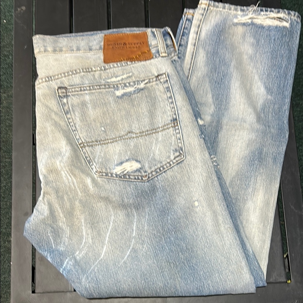 Polo by Ralph Lauren Blue Slim Jeans Vintage-Inspired